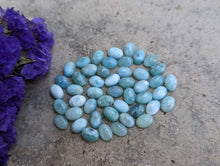 Load image into Gallery viewer, Larimar Oval Cabochons - 5x7mm