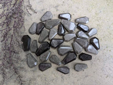 Load image into Gallery viewer, Clearance Silver Sheen Obsidian Coffins