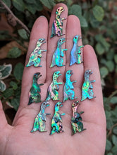 Load image into Gallery viewer, Abalone Dinosaur Cabochons
