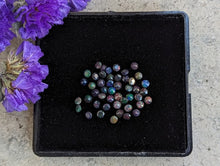 Load image into Gallery viewer, Black Ethiopian Welo Opal Round Facets - 3mm