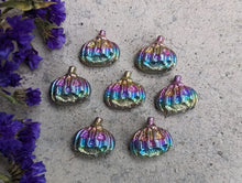 Load image into Gallery viewer, Bismuth Pumpkin Jack-O'-Lantern