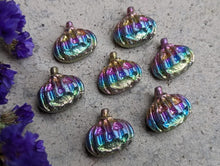 Load image into Gallery viewer, Bismuth Pumpkin Jack-O'-Lantern