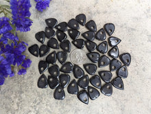 Load image into Gallery viewer, Black Horn Planchettes - Mini (Drilled)