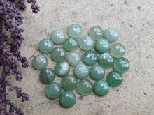 Load image into Gallery viewer, Green Aventurine Round Cabochons - 8mm