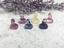 Load image into Gallery viewer, Fluorite Mini Carvings - Witch Brooms (Besoms)