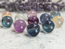 Load image into Gallery viewer, Fluorite Mini Carvings - Jack Skellington Head (The Nightmare Before Christmas)