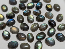 Load image into Gallery viewer, Labradorite Oval Cabochons - 12x16mm
