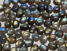 Load image into Gallery viewer, Labradorite Oval Cabochons - 9x11mm