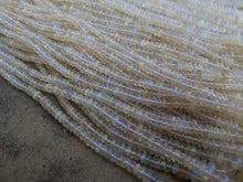 Load image into Gallery viewer, Ethiopian Welo Opal Rondelle Beads