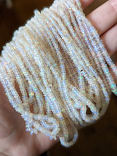 Load image into Gallery viewer, Ethiopian Welo Opal Rondelle Beads