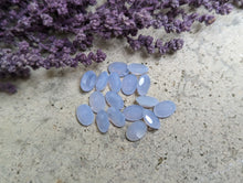 Load image into Gallery viewer, Blue Lace (Chalcedony) Oval Facets - 5x7mm