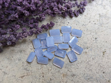 Load image into Gallery viewer, Blue Lace (Chalcedony) Rectangle Facets - 5x7mm