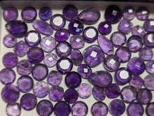 Load image into Gallery viewer, Clearance Rose Cut Amethyst (and other fancy cuts)