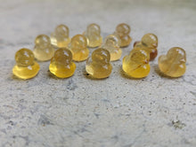 Load image into Gallery viewer, Fluorite Mini Carving - Rubber Duck (Yellow)