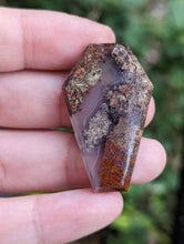 Load image into Gallery viewer, Scenic Red Moss Agate Coffin Cabochons