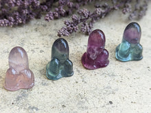 Load image into Gallery viewer, Fluorite Mini Carving - Diglett