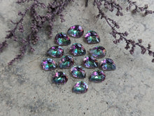 Load image into Gallery viewer, Mystic Quartz Teardrop Facets - 8x10mm