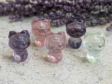 Load image into Gallery viewer, Fluorite Mini Carving - Luna / Artemis / Diana Cat (Sailor Moon)