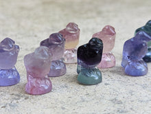 Load image into Gallery viewer, Fluorite Mini Carving - Raven