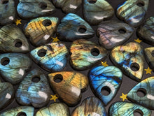 Load image into Gallery viewer, Labradorite Planchette Cabochons