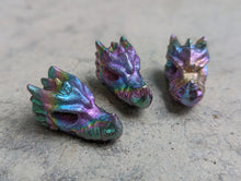 Load image into Gallery viewer, Bismuth Dragon Skulls