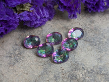 Load image into Gallery viewer, Mystic Quartz Oval Facets - 8x10mm