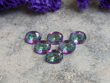 Load image into Gallery viewer, Mystic Quartz Oval Facets - 8x10mm