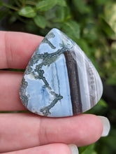 Load image into Gallery viewer, Owyhee Blue Opal with Moss Agate Cabochons - Large