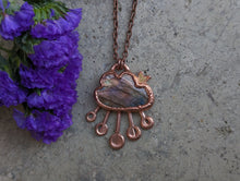 Load image into Gallery viewer, Handmade Labradorite Cloud Pendant