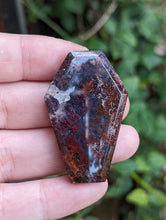 Load image into Gallery viewer, Scenic Red Moss Agate Coffin Cabochons