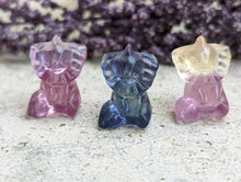 Load image into Gallery viewer, Fluorite Mini Carving - Vaporeon