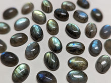 Load image into Gallery viewer, Labradorite Oval Cabochons - 10x14mm