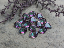Load image into Gallery viewer, Mystic Quartz Teardrop Facets - 8x10mm