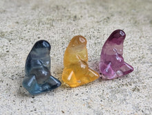 Load image into Gallery viewer, Fluorite Mini Carving - Mother Earth