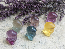 Load image into Gallery viewer, Fluorite Mini Carving - Tyrannosaurus Rex