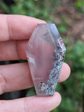Load image into Gallery viewer, Scenic Red Moss Agate Coffin Cabochons