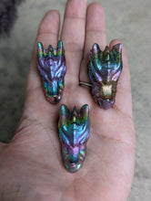 Load image into Gallery viewer, Bismuth Dragon Skulls