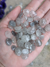 Load image into Gallery viewer, Tourmalinated Quartz Rose Cuts