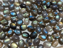 Load image into Gallery viewer, Labradorite Oval Cabochons - 8x10mm