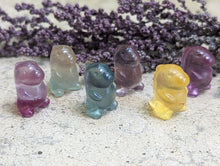 Load image into Gallery viewer, Fluorite Mini Carving - Tyrannosaurus Rex