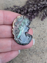 Load image into Gallery viewer, Black Lip Mother of Pearl Woman Cabochons