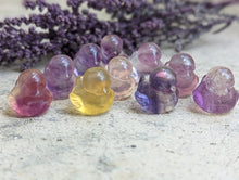 Load image into Gallery viewer, Fluorite Mini Carving - Rubber Duck
