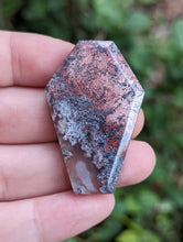 Load image into Gallery viewer, Scenic Red Moss Agate Coffin Cabochons