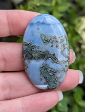 Load image into Gallery viewer, Owyhee Blue Opal with Moss Agate Cabochons - Large