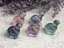 Load image into Gallery viewer, Fluorite Mini Carving - Brachiosaurus Dinosaur