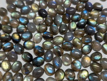 Load image into Gallery viewer, Labradorite Oval Cabochons - 8x10mm