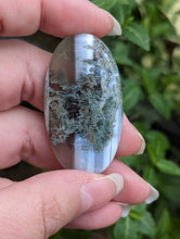 Load image into Gallery viewer, Owyhee Blue Opal with Moss Agate Cabochons - Large