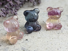 Load image into Gallery viewer, Fluorite Mini Carving - Teddy Bear