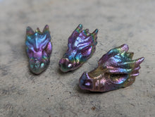 Load image into Gallery viewer, Bismuth Dragon Skulls