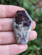 Load image into Gallery viewer, Scenic Red Moss Agate Coffin Cabochons
